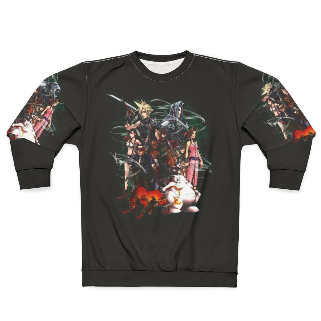 Final Fantasy VII Collage Graphic Sweatshirt