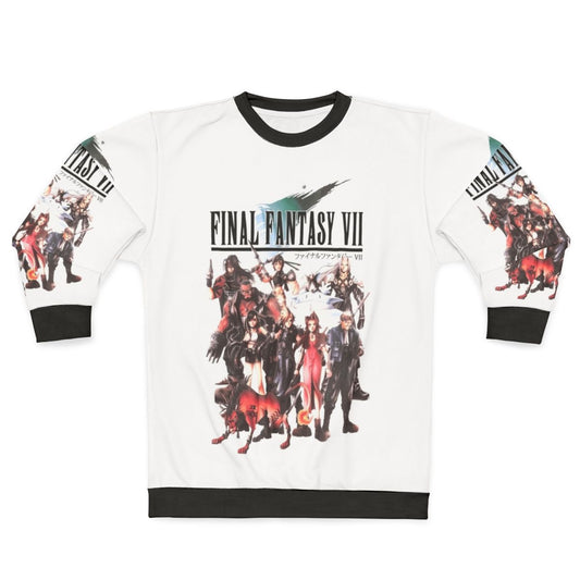 Final Fantasy VII Crisis Core Reunion inspired sweatshirt