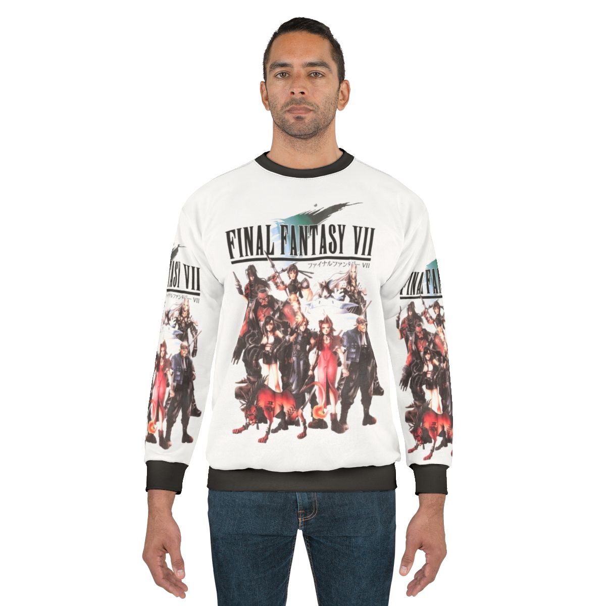 Final Fantasy VII Crisis Core Reunion inspired sweatshirt
