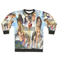 Final Fantasy VIII Sweatshirt featuring iconic characters and imagery from the beloved JRPG game