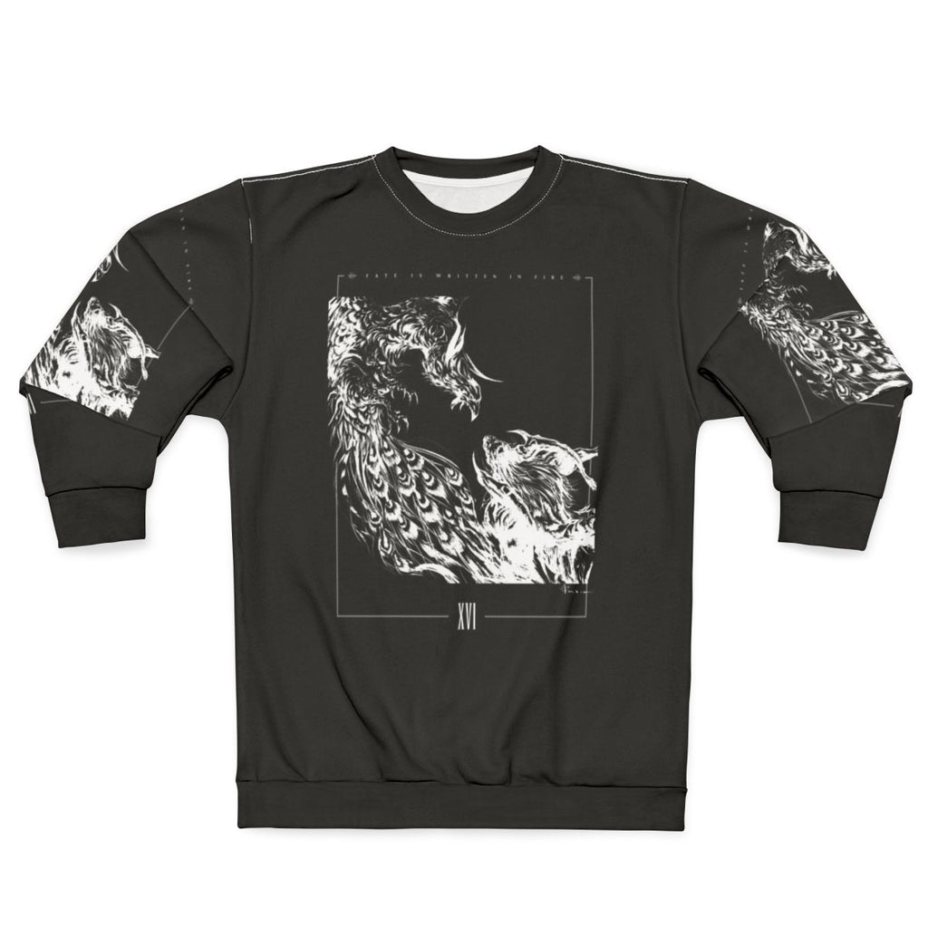 Final Fantasy XVI Clive Rosfield Monochrome Sweatshirt
