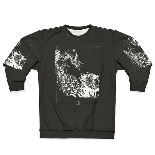 Final Fantasy XVI Clive Rosfield Monochrome Sweatshirt