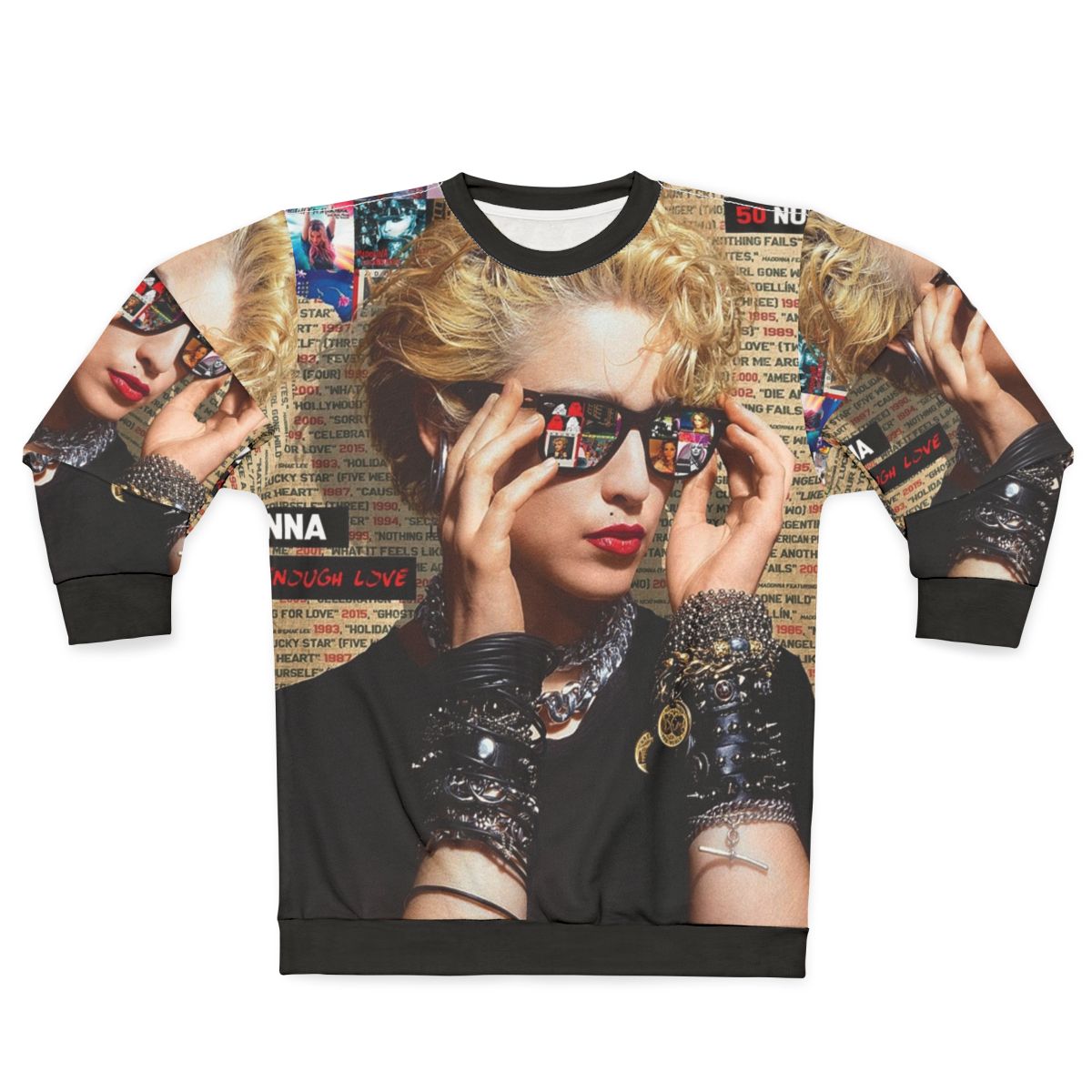 50 Number Sweatshirt with Focus on Music and Dance