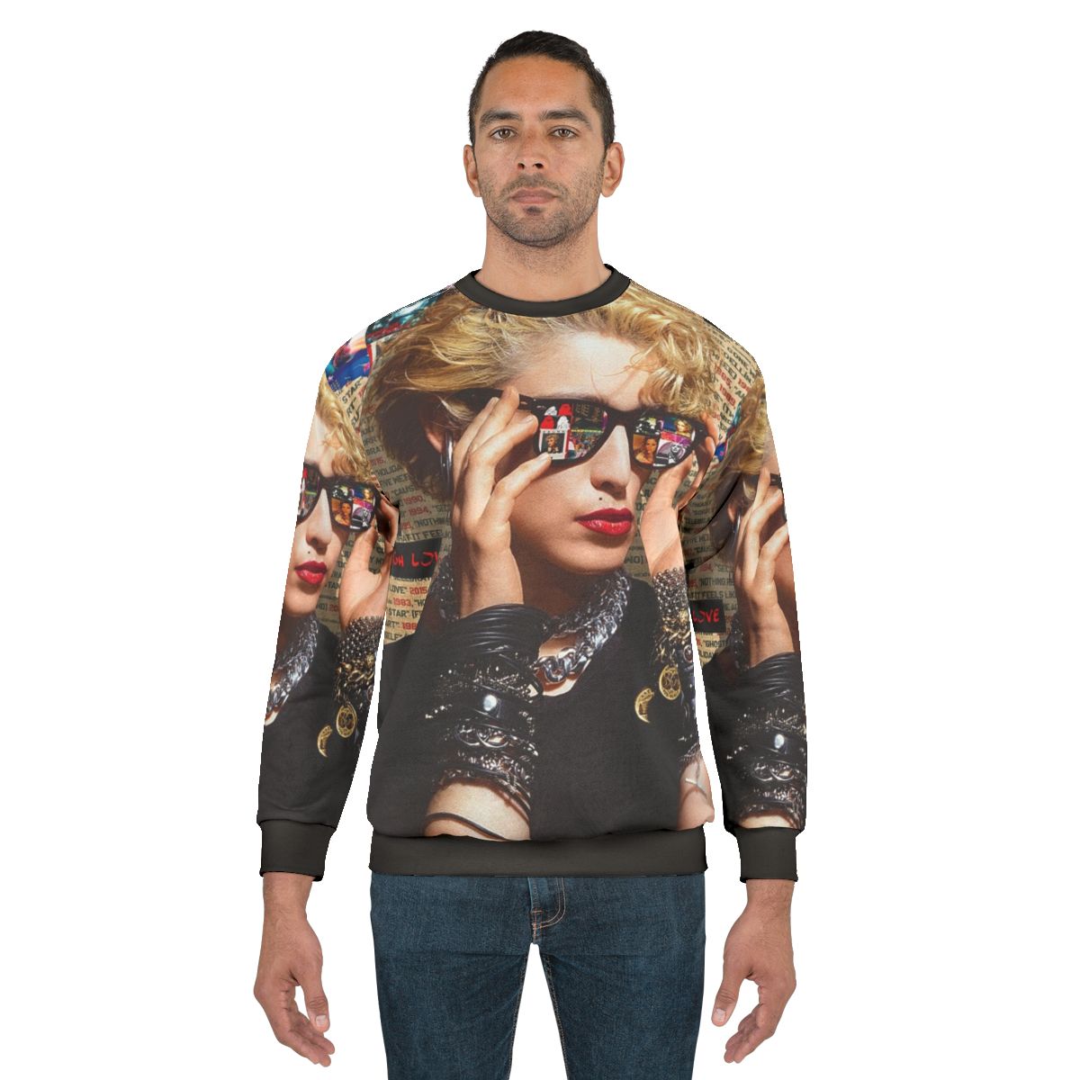 50 Number Sweatshirt with Focus on Music and Dance