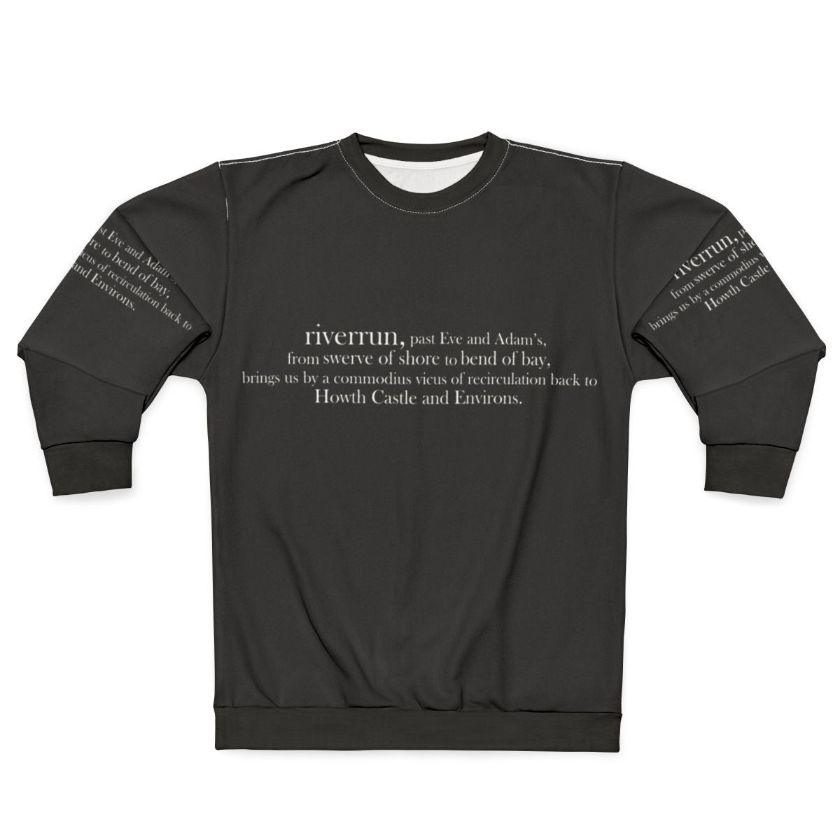 James Joyce Finnegans Wake Sweatshirt