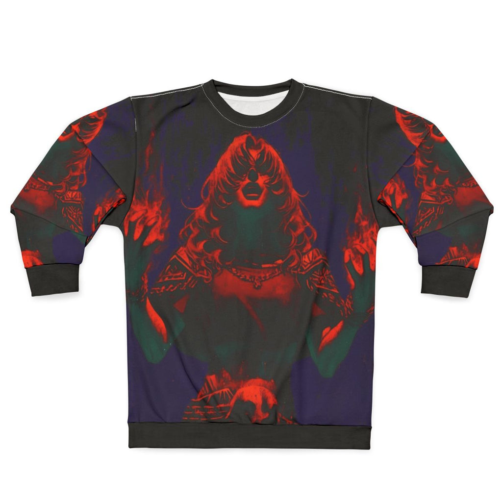 Fire elemental voidstomper fantasy sweatshirt