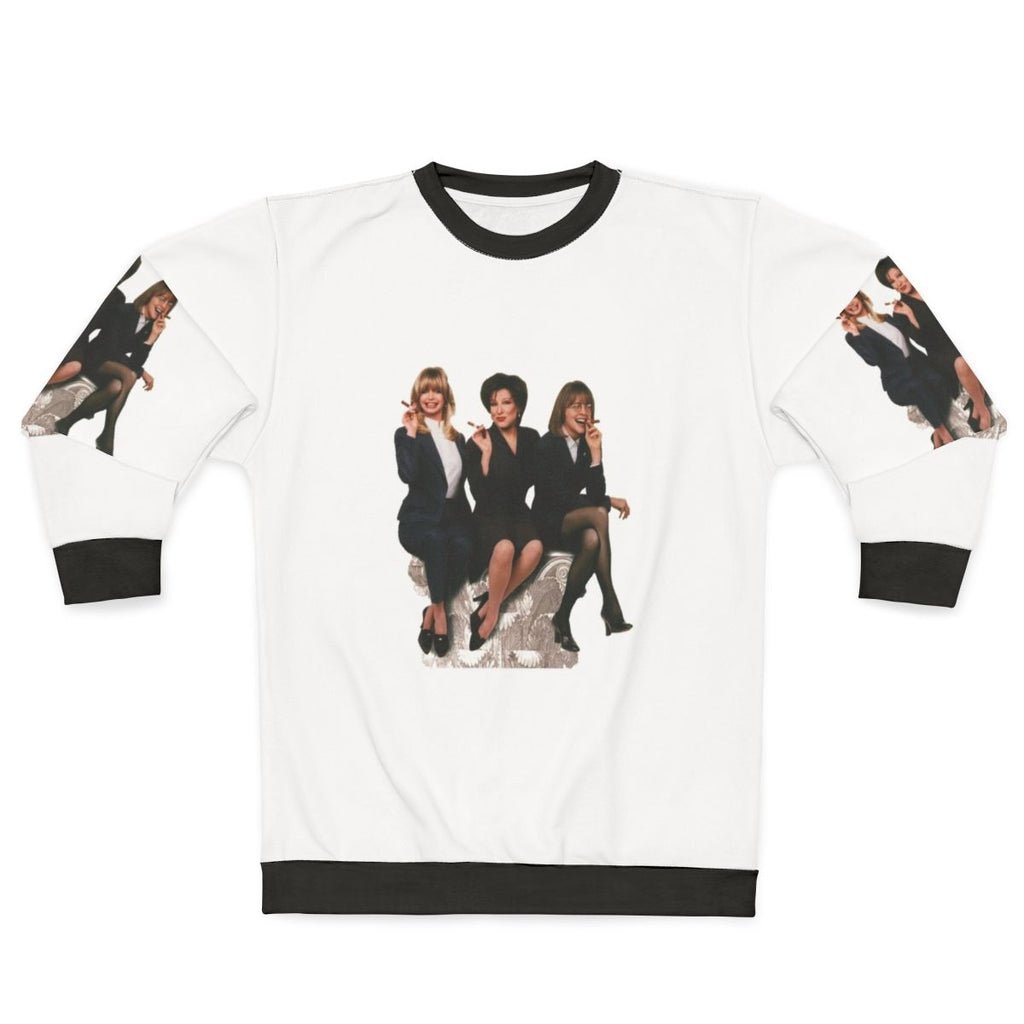 First Wives Club vintage 90s movie sweatshirt with Goldie Hawn, Bette Midler, and Diane Keaton