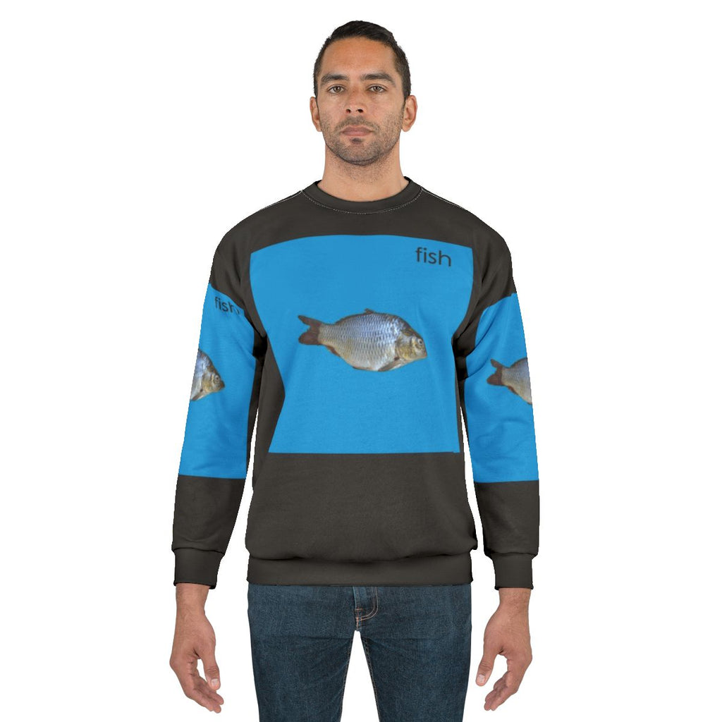 Fish Premium Graphic Weezer Sweatshirt