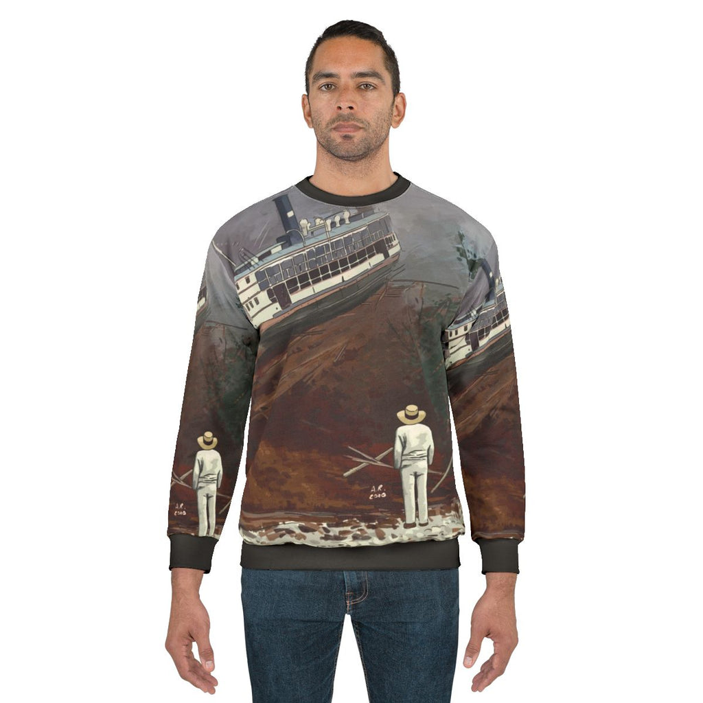 Fitzcarraldo Werner Herzog Classic Movie Illustration Sweatshirt