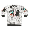 Literary and anime-inspired Fitzgerald sweatshirt