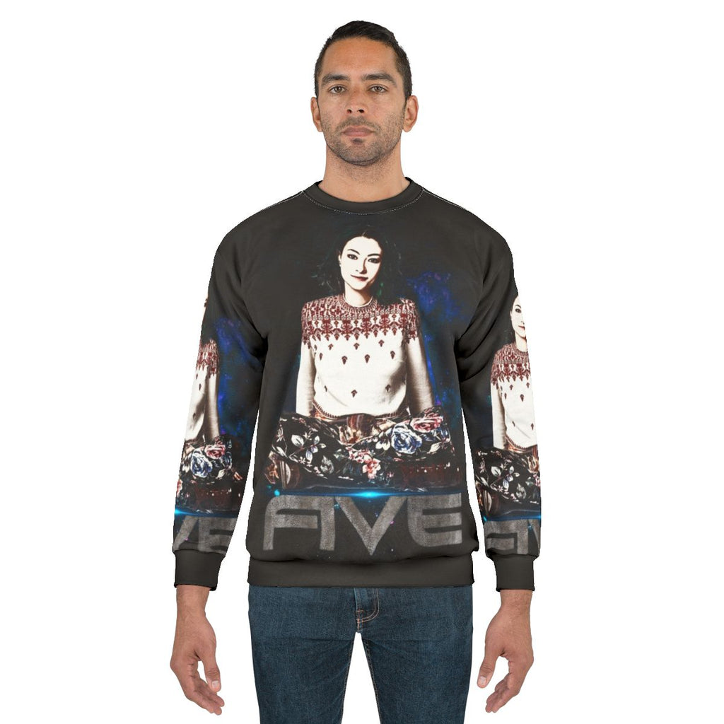 Five Dark Matter Sweatshirt featuring Jodelle Ferland