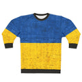 Ukrainian Flag Sweatshirt with Ukraine Patriotic Design