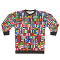 Flags of the World Sweatshirt showcasing cultural diversity