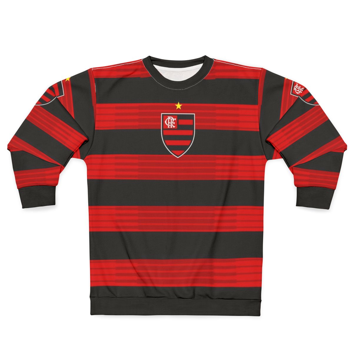 Flamengo Supporters Sweatshirt, High-Quality Soccer Fan Apparel