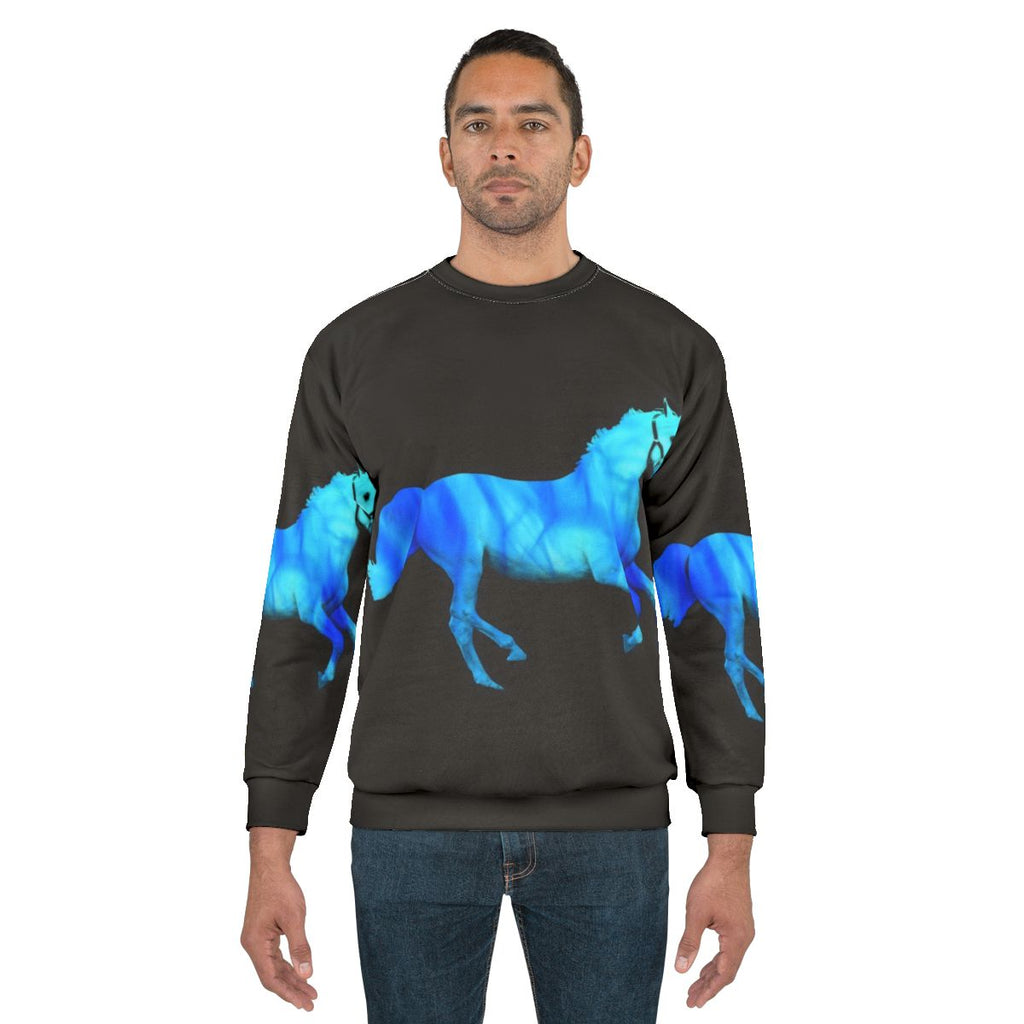 Flaming Horse Sweatshirt