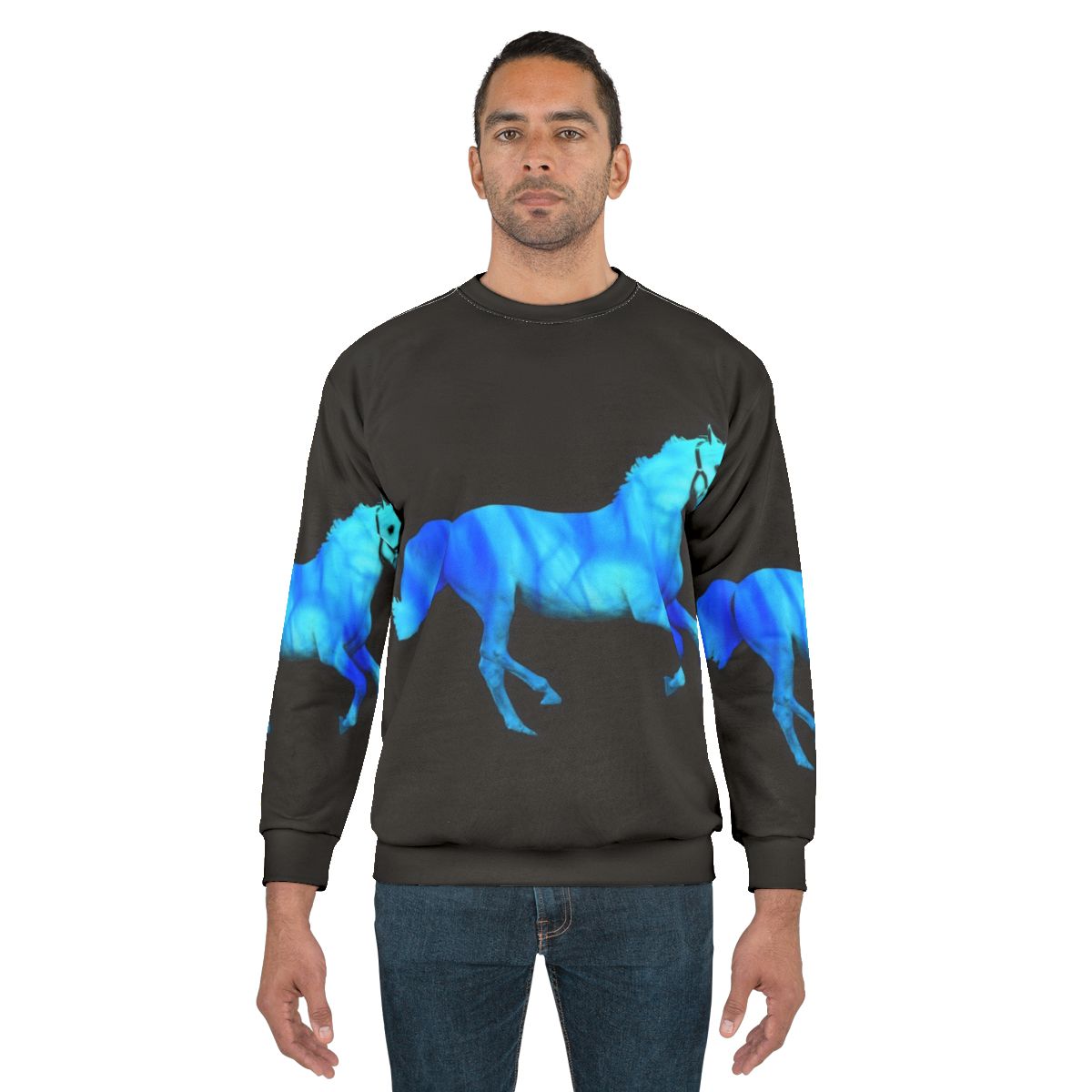 Flaming Horse Sweatshirt