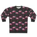 Flamingo pattern sweatshirt