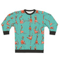 Flamingo Yoga Sweatshirt for Workout Motivation