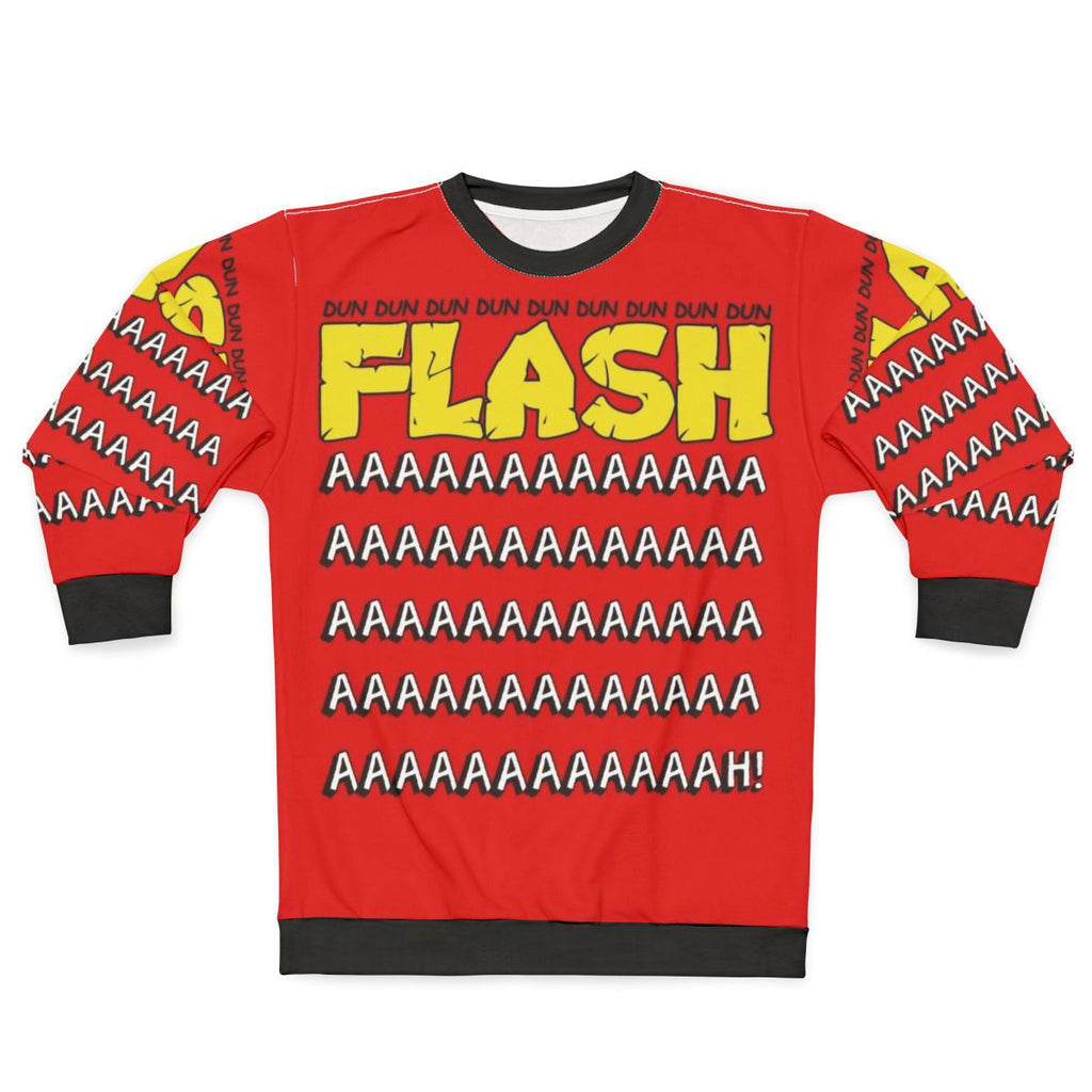 Iconic Flash Gordon Sweatshirt with Retro Sci-Fi Design