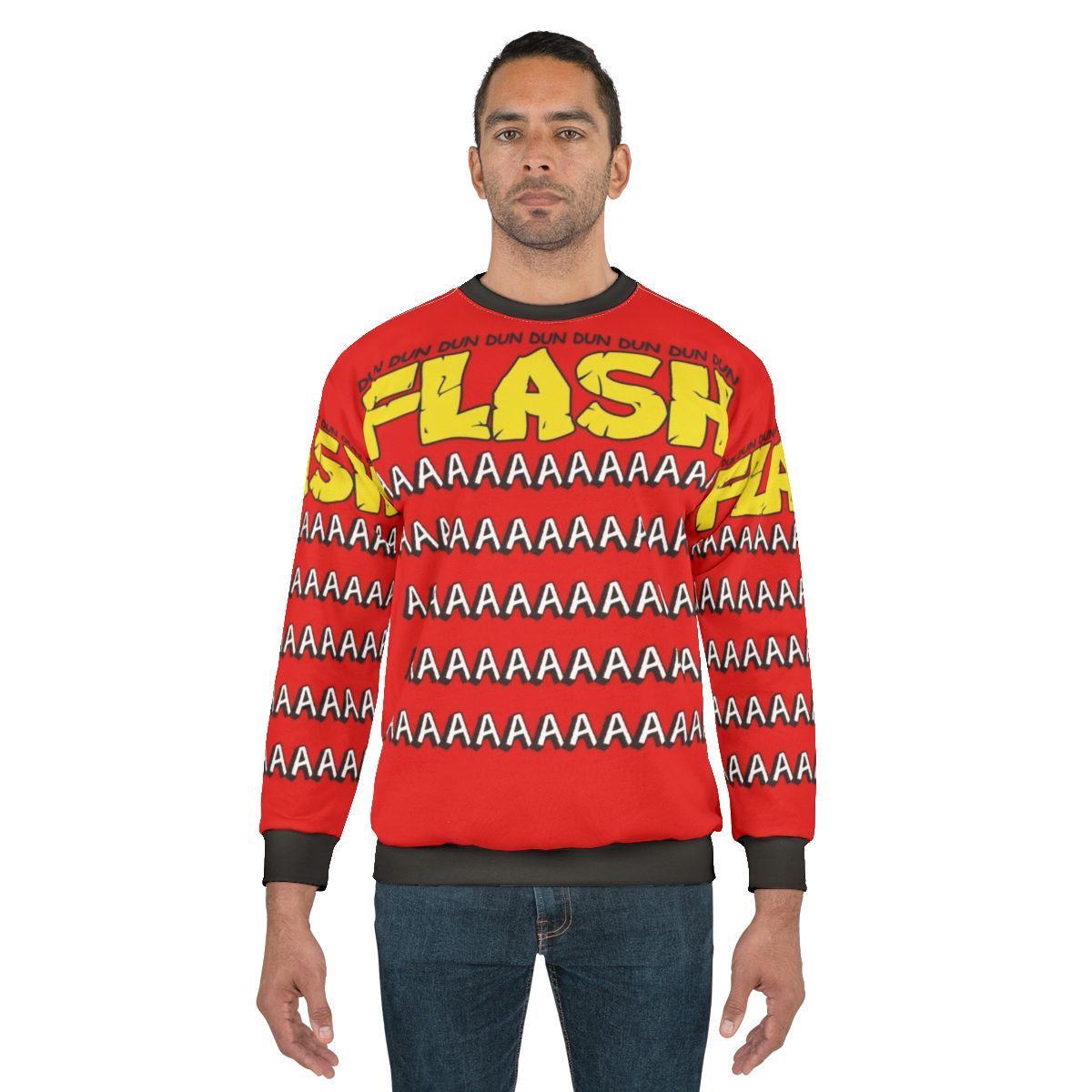 Iconic Flash Gordon Sweatshirt with Retro Sci-Fi Design