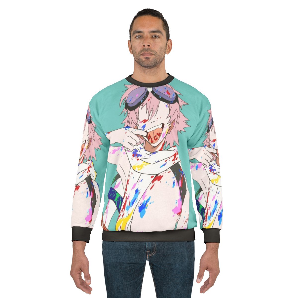 Haruko Haruhara FLCL Minimalist Anime Sweatshirt
