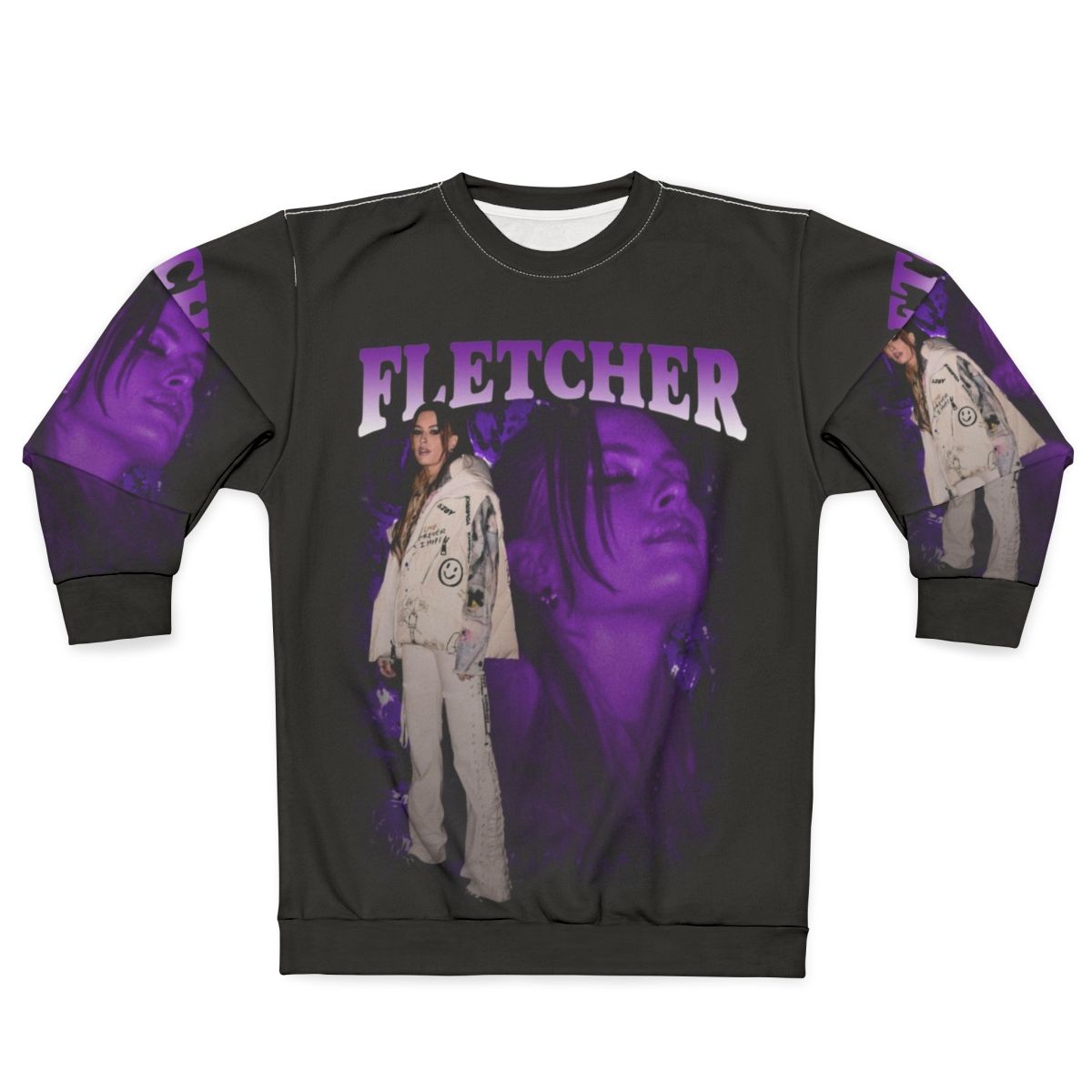 Fletcher Retro 90s Bootleg Style Sweatshirt