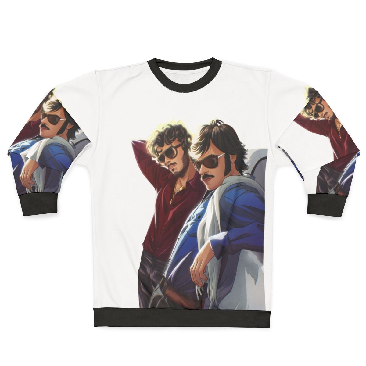 Flight Of The Conchords Comedy Sweatshirt with Bret Mckenzie and Jemaine Clement