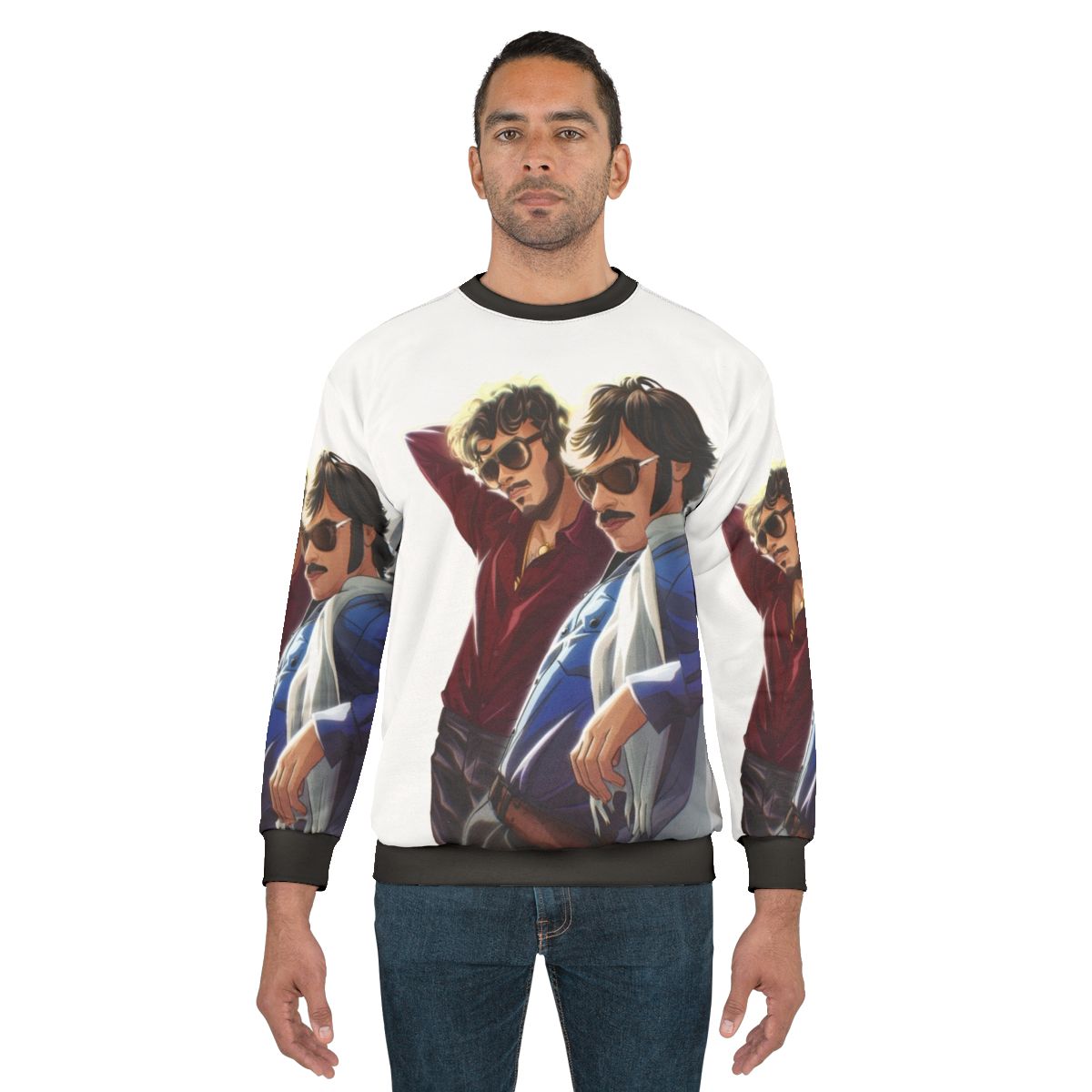 Flight Of The Conchords Comedy Sweatshirt with Bret Mckenzie and Jemaine Clement