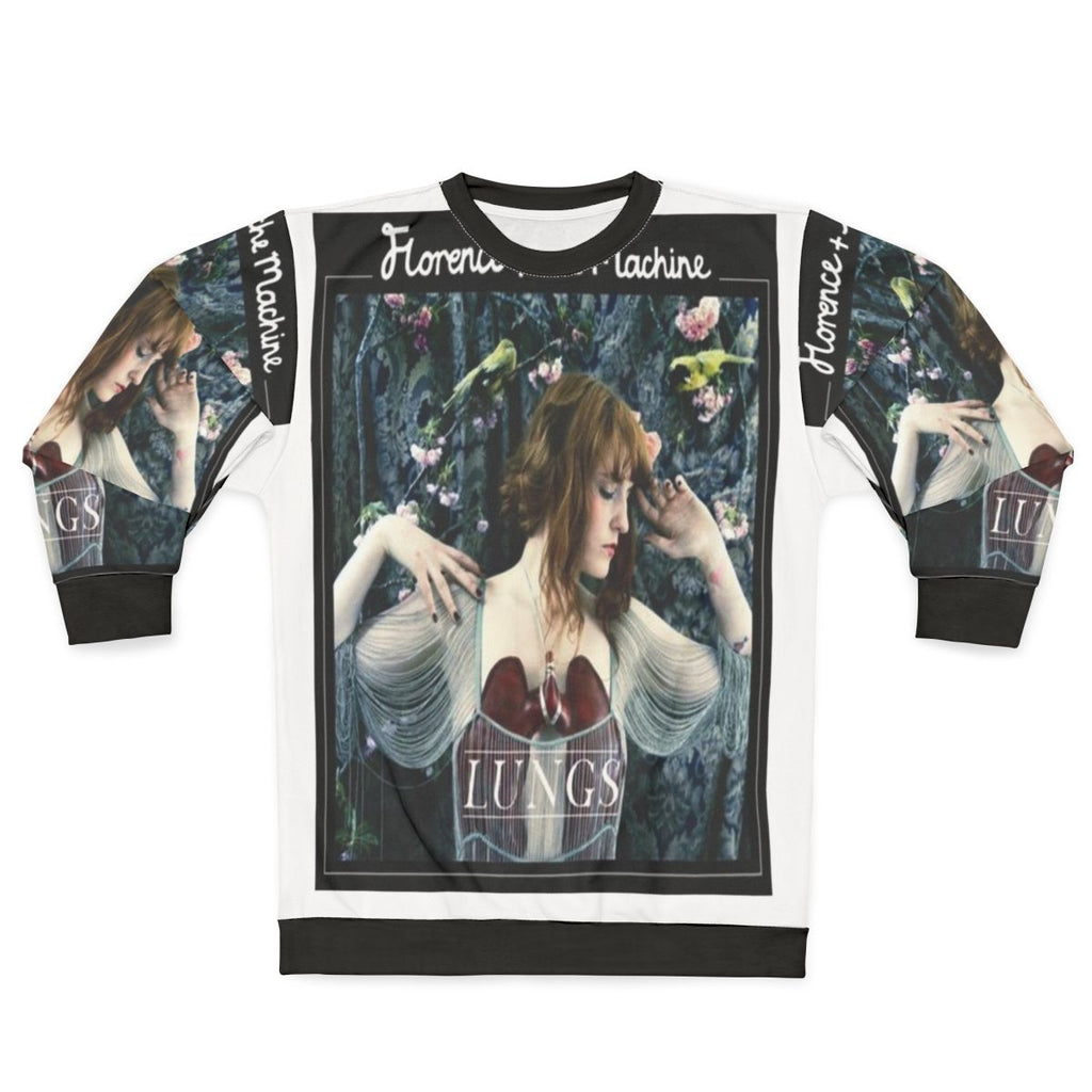 Flora Sweatshirt featuring floral pattern and Florence and The Machine band logo