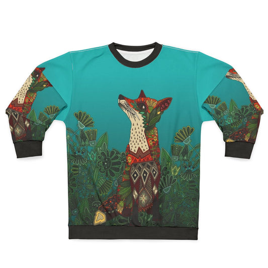 Floral Fox Botanical Sweatshirt