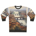 Florence Italy Sweatshirt with Cathedral and Landscape Artwork