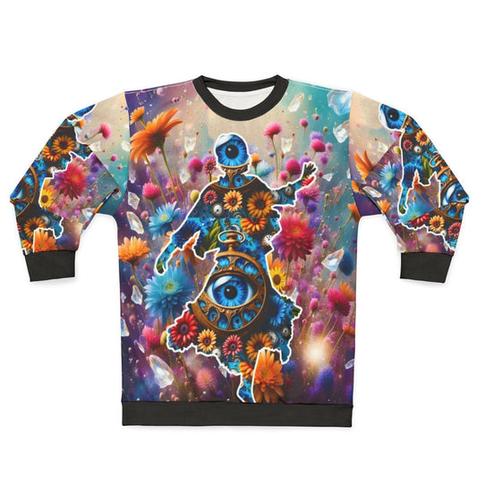 Flower Time Dancer Vintage Sweatshirt