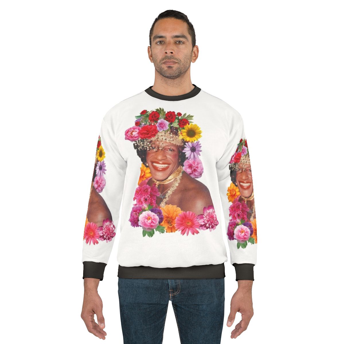 Flowerful Marsha P Johnson Pride Sweatshirt