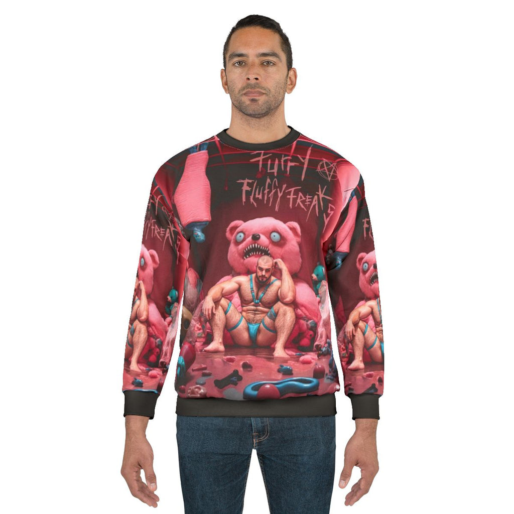 Fluffy Furry Astra Zero Sweatshirt for Gay Men