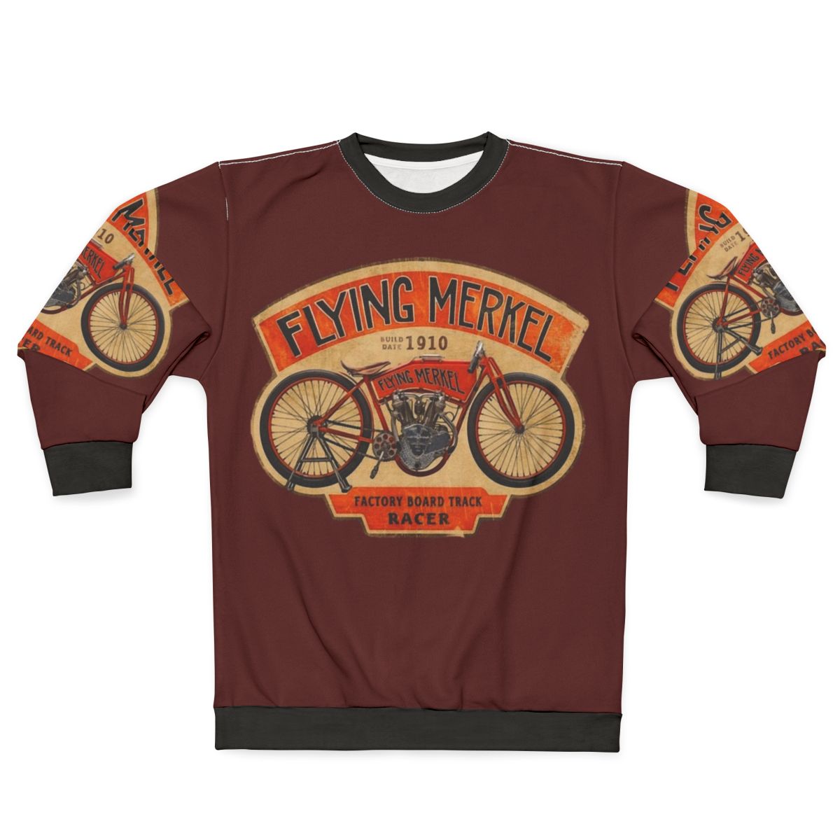 Vintage Flying Merkel Logo Sweatshirt