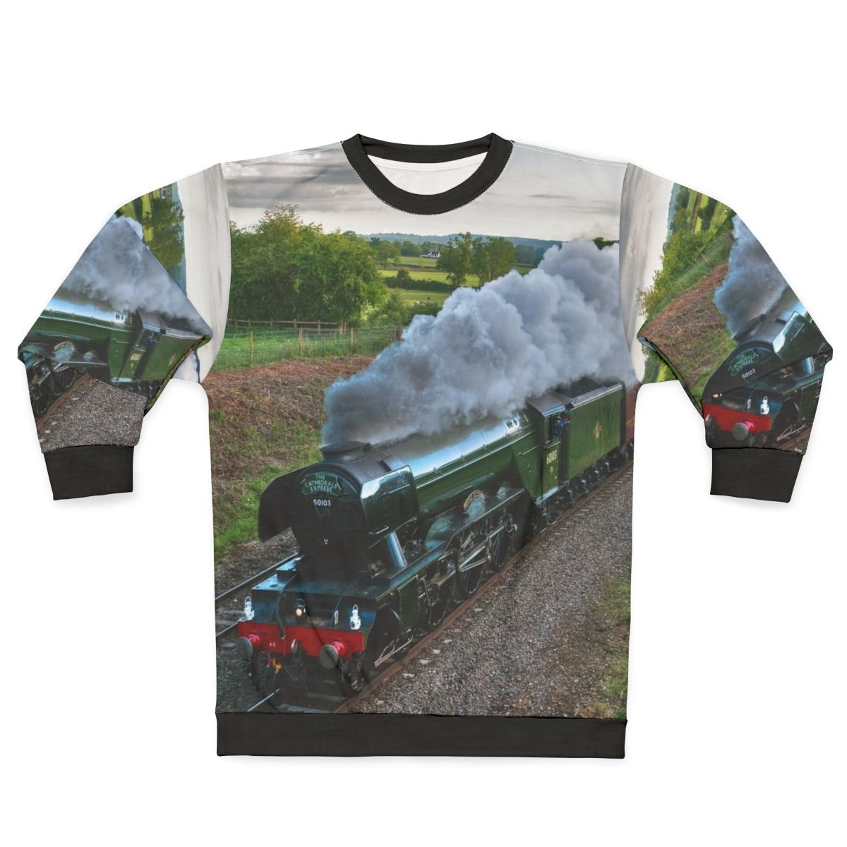 Flying Scotsman Steam Train Sweatshirt