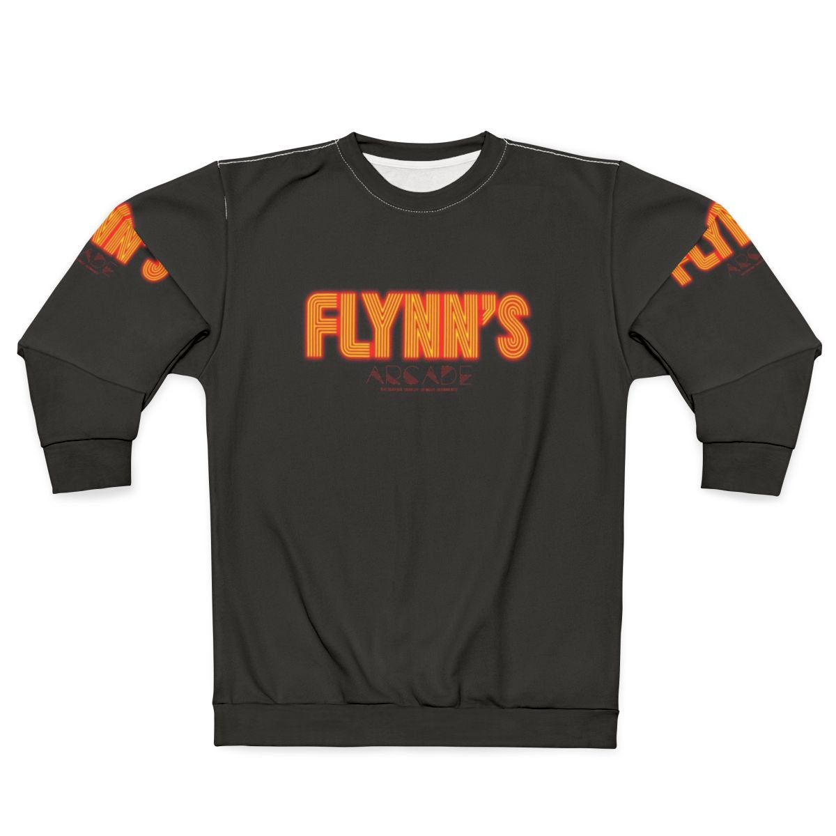 Tron Flynns Arcade sci-fi movie merchandise sweatshirt