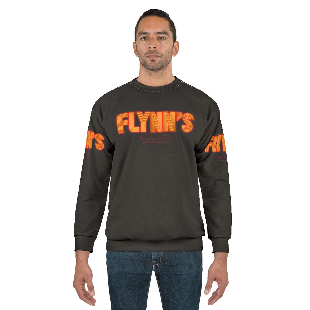 Tron Flynns Arcade sci-fi movie merchandise sweatshirt