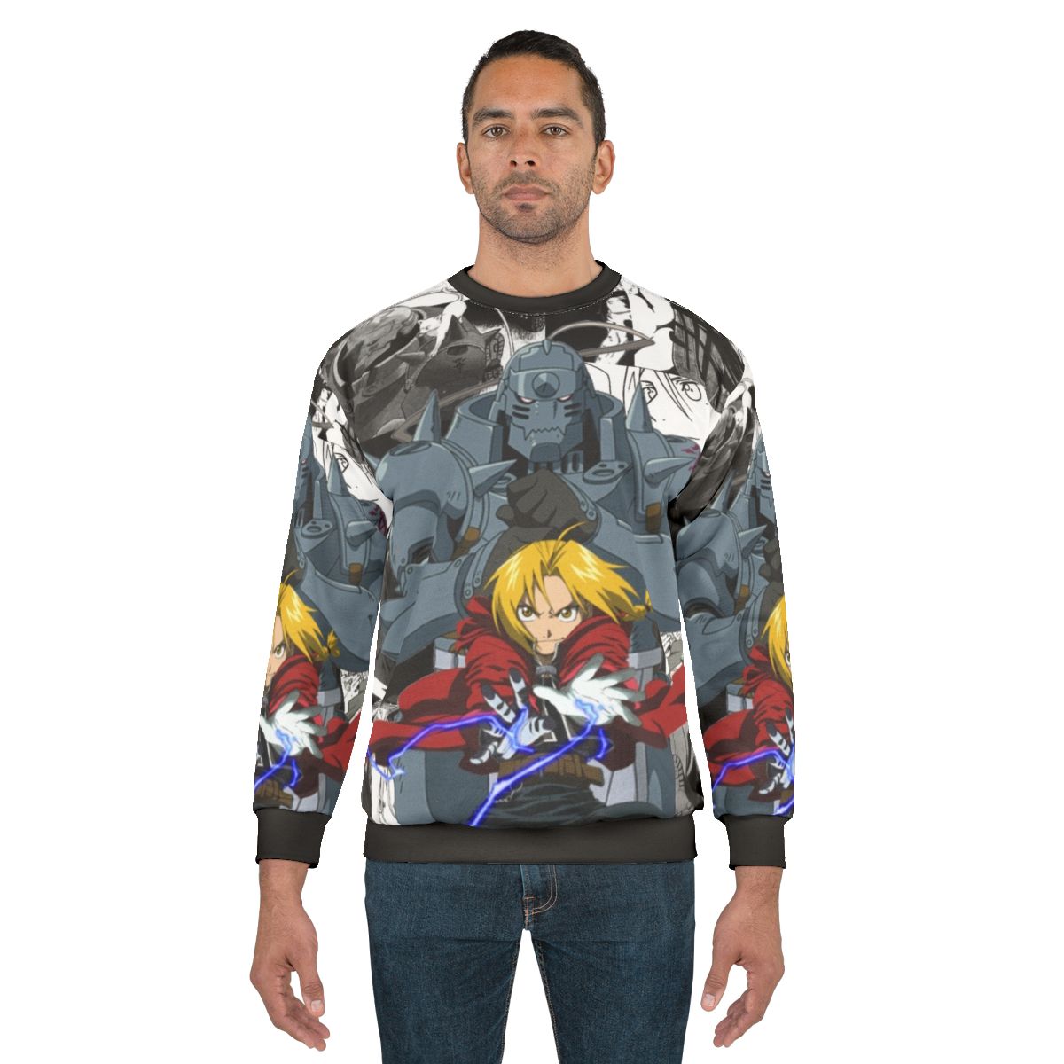 Full Metal Alchemist Manga Elric Brothers Sweatshirt