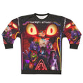 FNAF Security Breach Sweatshirt featuring Vanny and the Five Nights at Freddy's Security Breach game logo