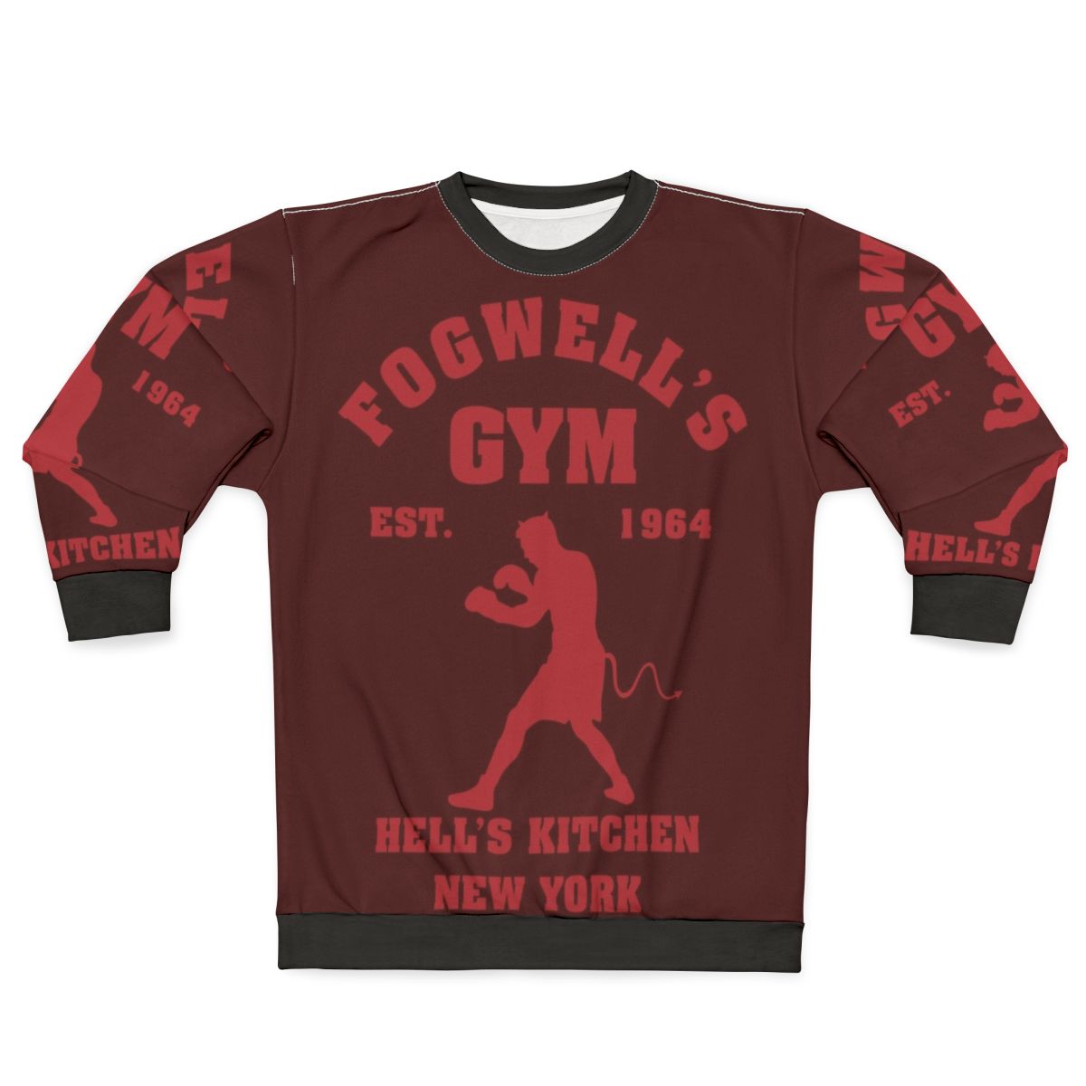 Fogwell's Gym Daredevil Inspired Sweatshirt