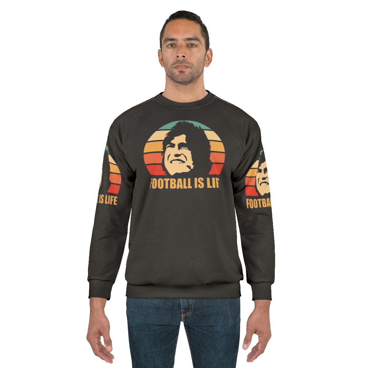 "Football Is Life" Sweatshirt with AFC Richmond Branding