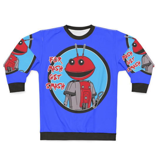 For Mash Get Smash 80s Retro Sweatshirt