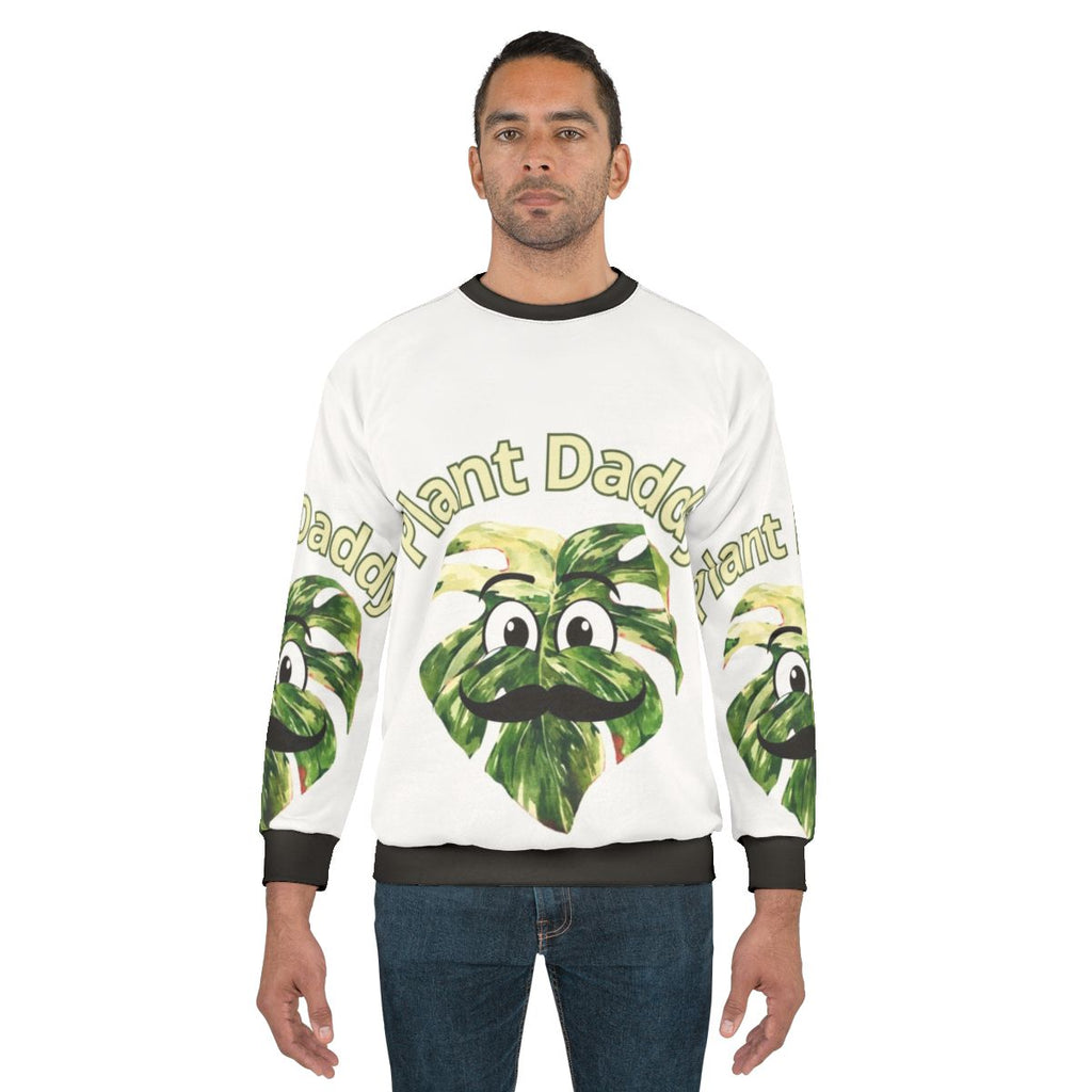 Plant Daddy botanical sweatshirt for house plant enthusiasts
