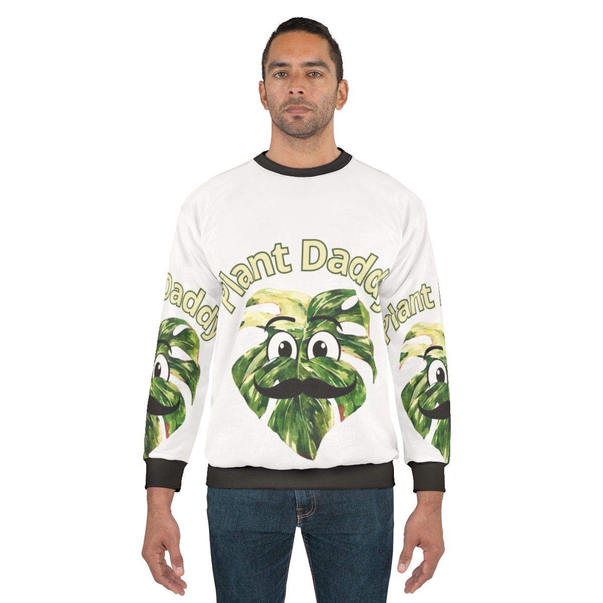Plant Daddy botanical sweatshirt for house plant enthusiasts