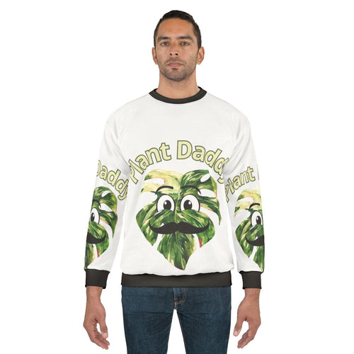 Plant Daddy botanical sweatshirt for house plant enthusiasts