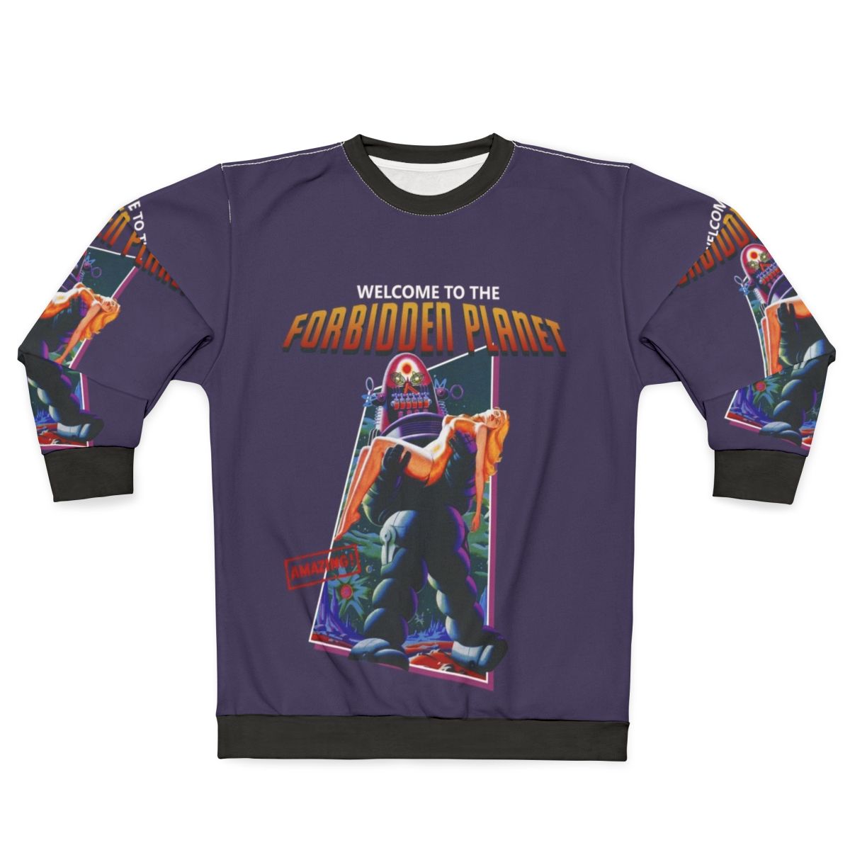 Vintage "Forbidden Planet" Movie Sweatshirt