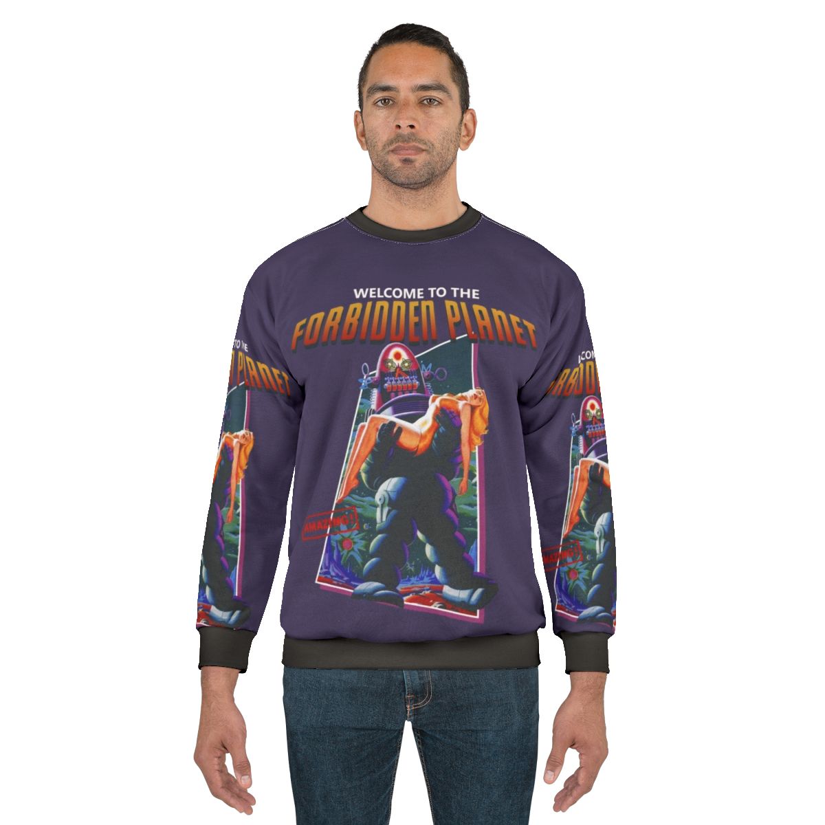Vintage "Forbidden Planet" Movie Sweatshirt