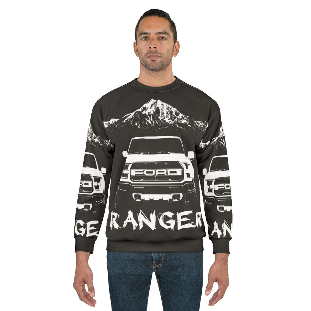 Ford Ranger Sweatshirt with Overlanding and Country Designs