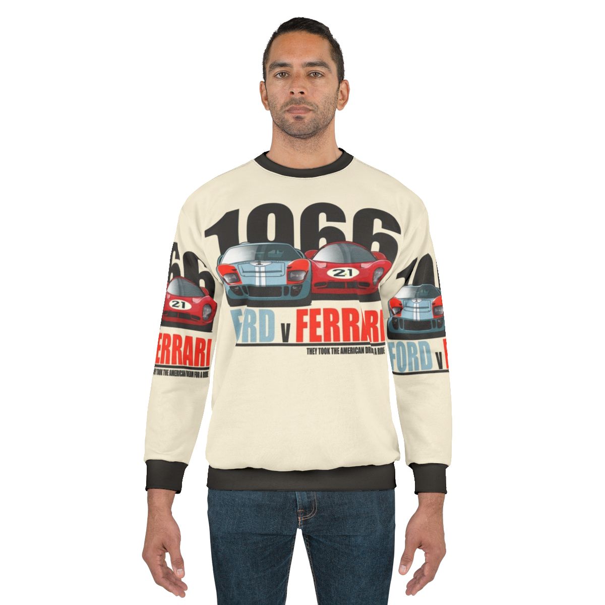 Ford Vs Ferrari Le Mans 1966 Racing Sweatshirt